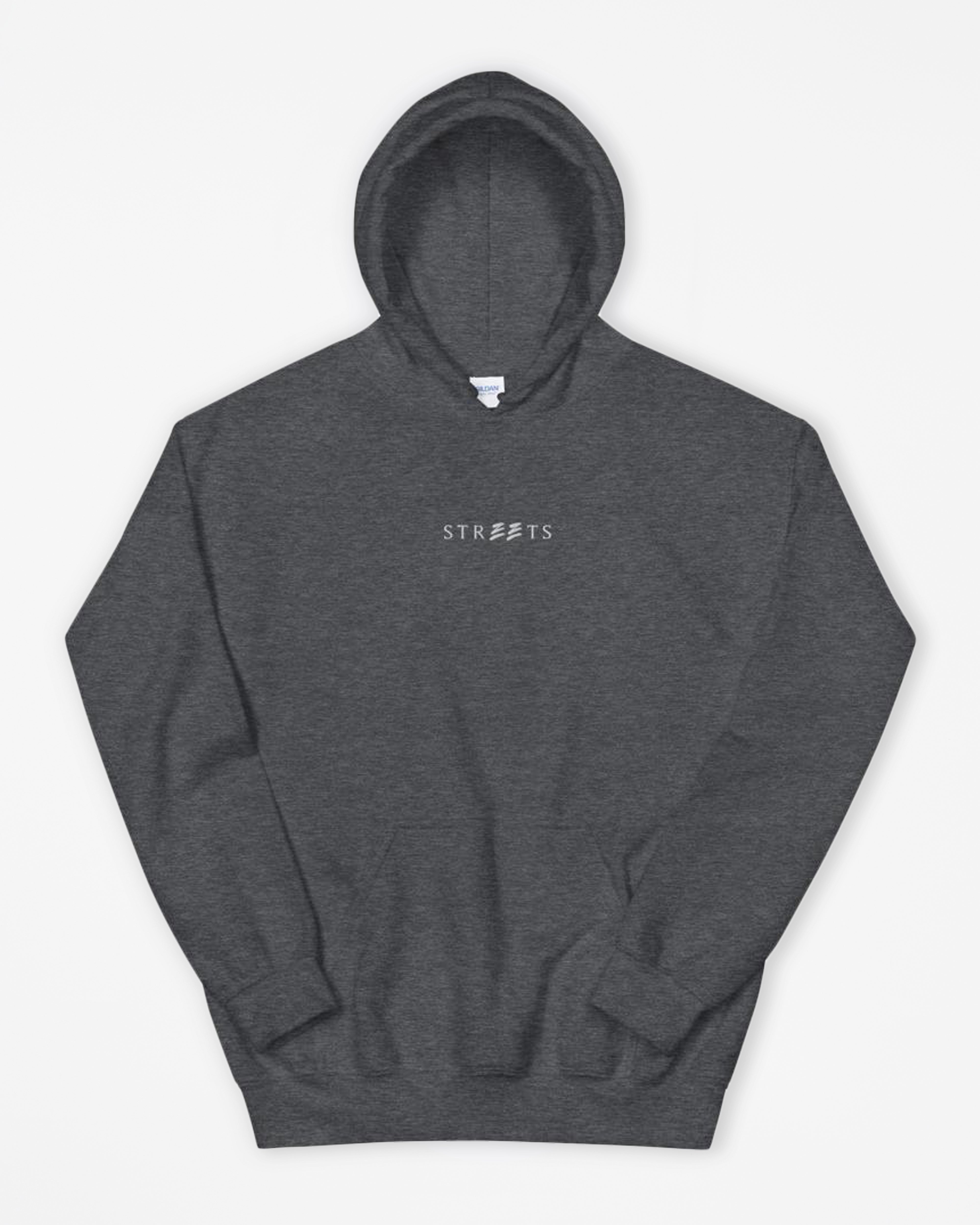 Streets - Hoodie with Streets Embroidery Logo Black
